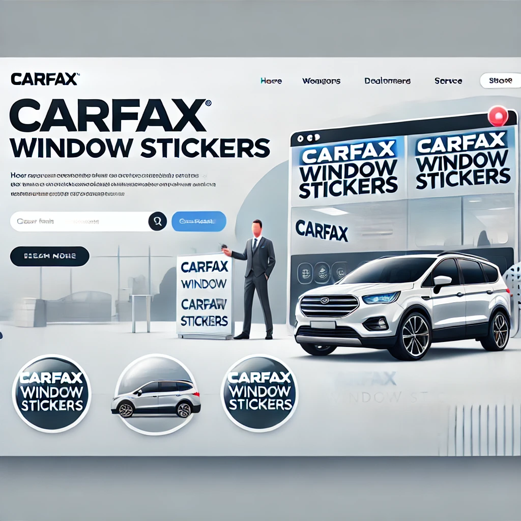 carfax window stickers