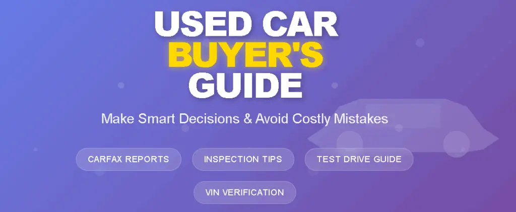 What to look when buying a used car