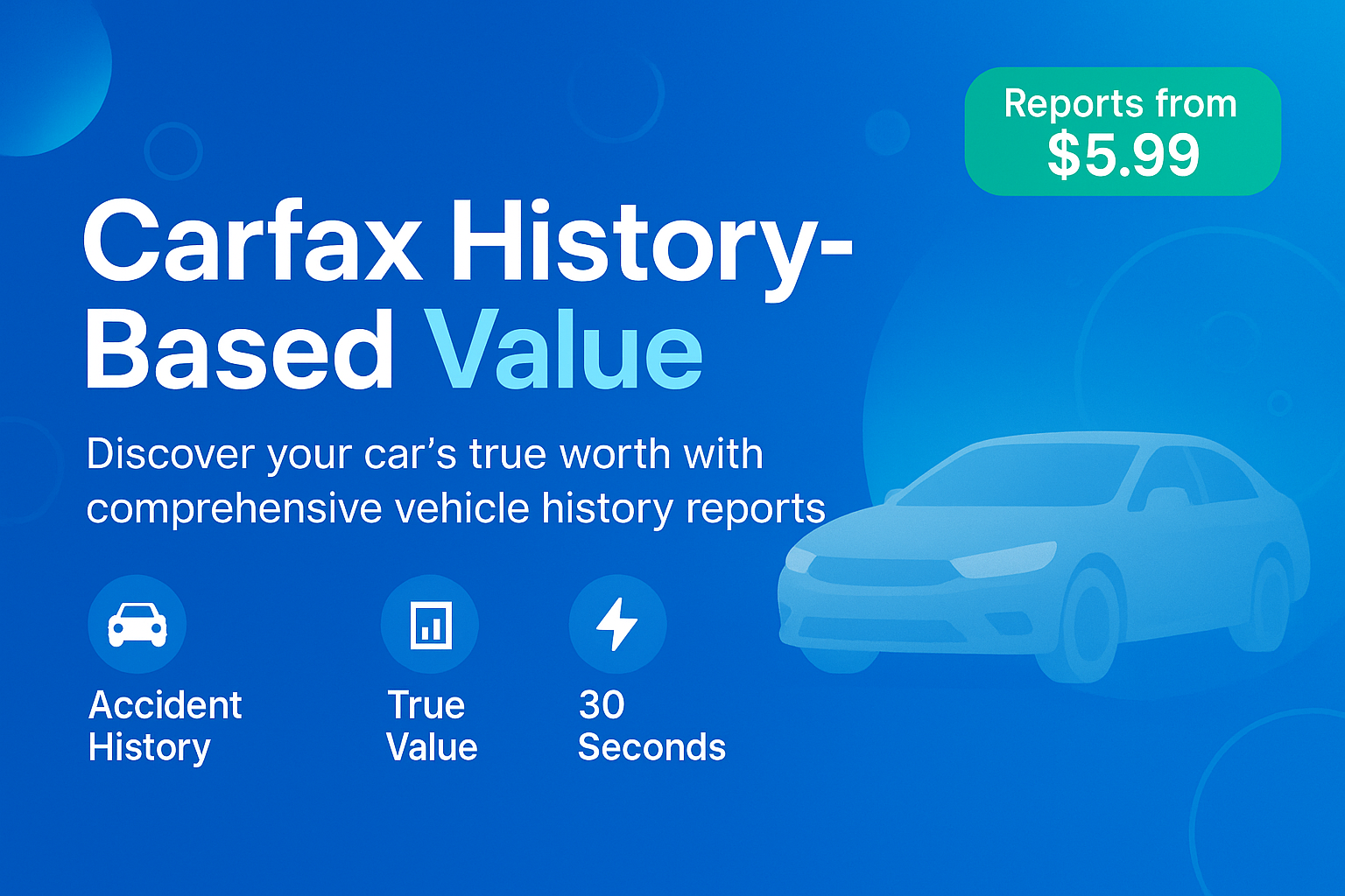 Carfax history based value