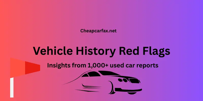 cheap carfax report