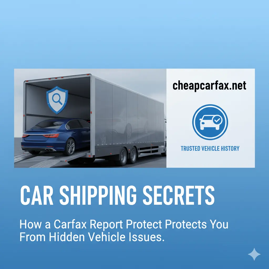 Carfax Reports in Car Shipping