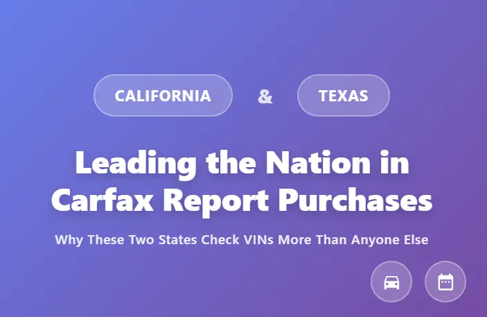 california-texas-carfax-report