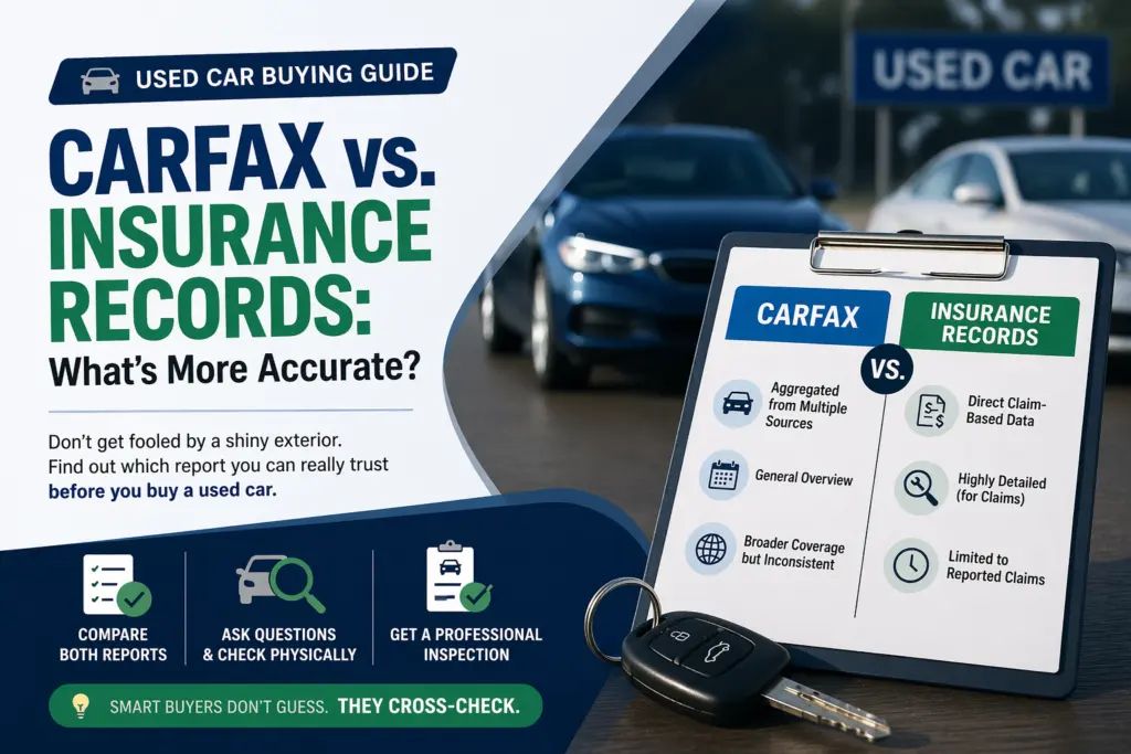 Carfax vs insurance